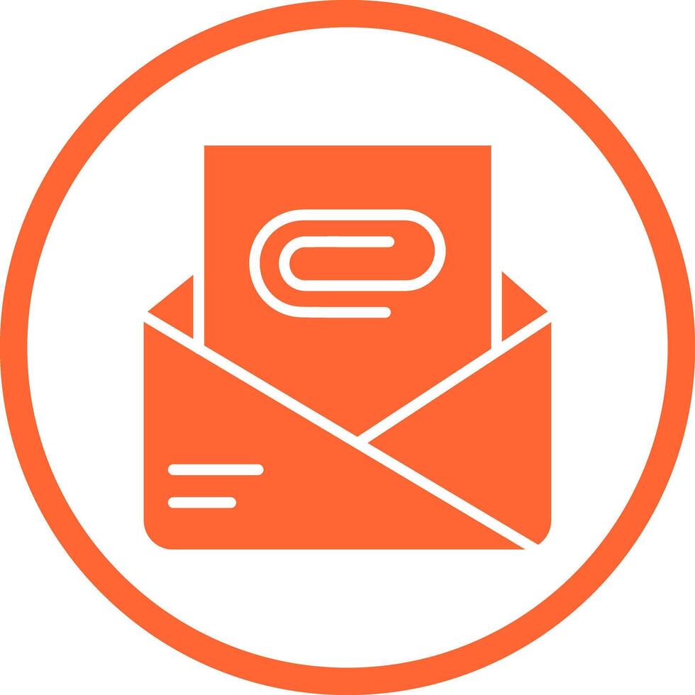 Attachment Clip Icon Design vector