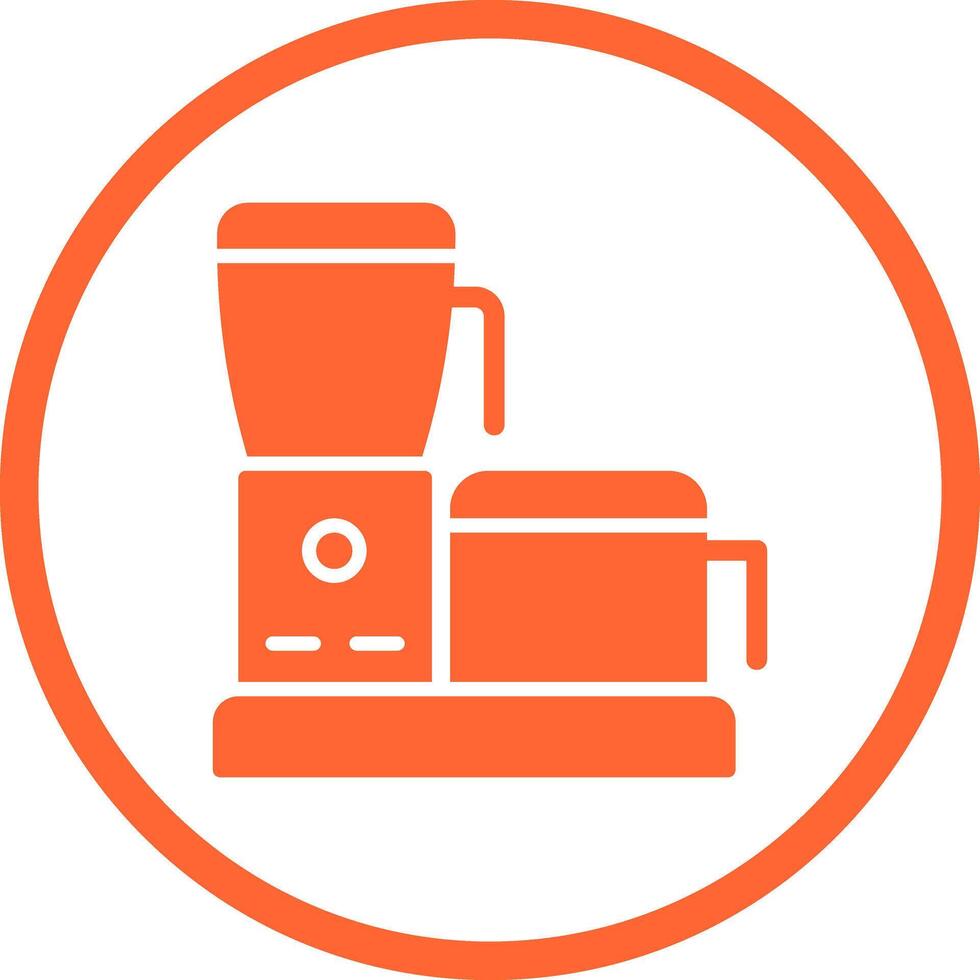 Food Processor Icon Design vector