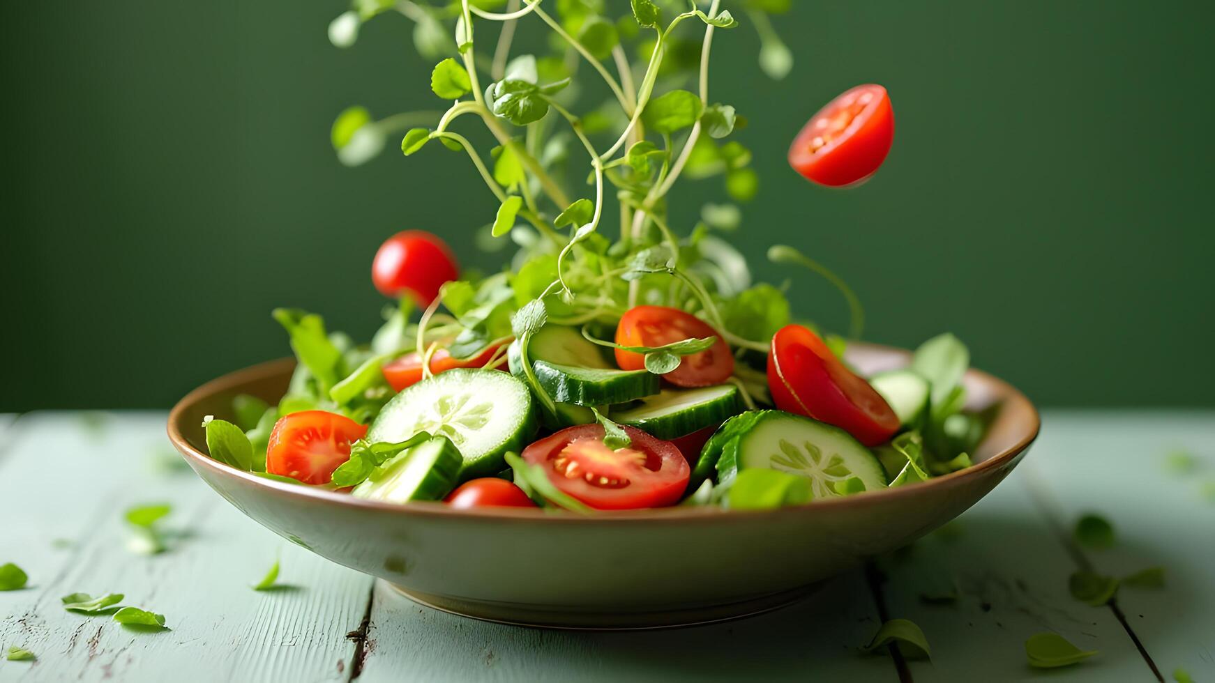 World Vegan food Day Banner design with Fresh Vegetables. Plant-Based, Organic and Sustainable. Ideal for Healthy Lifestyle and Wellness Campaigns. Perfect for Social Media, Web, and Print. photo