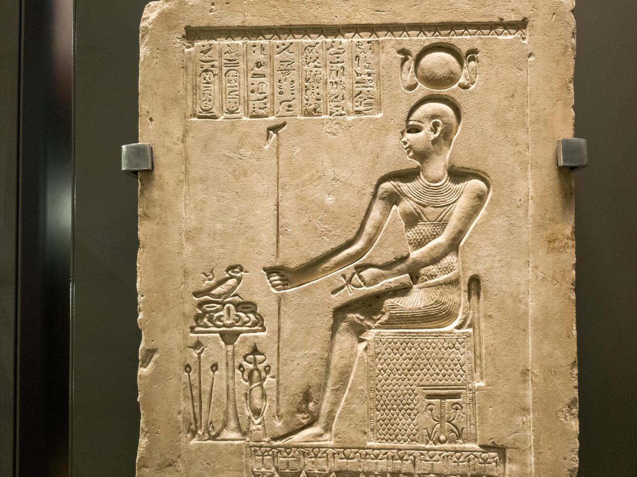19.10.24 Giza, Egypt Largest Archaeological Exhibition in GEM Grand Egyptian Museum in Giza Egypt photo