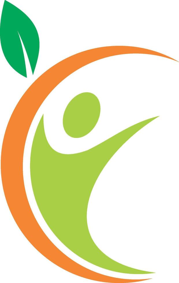 The logo for the health and wellness center vector