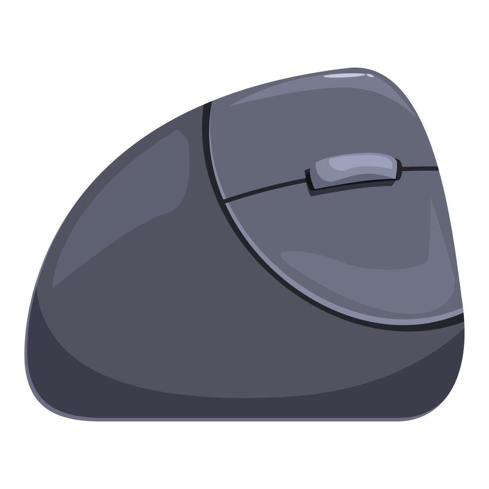 Ergonomic wireless computer mouse enhancing productivity vector