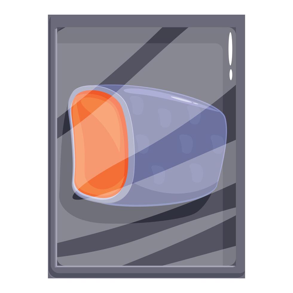 Vacuum packed salmon fillet preserving freshness and flavor vector