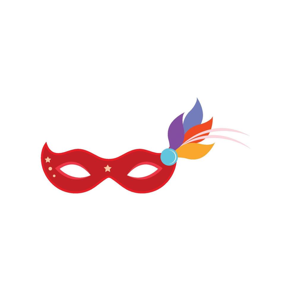 party mask illustration vector