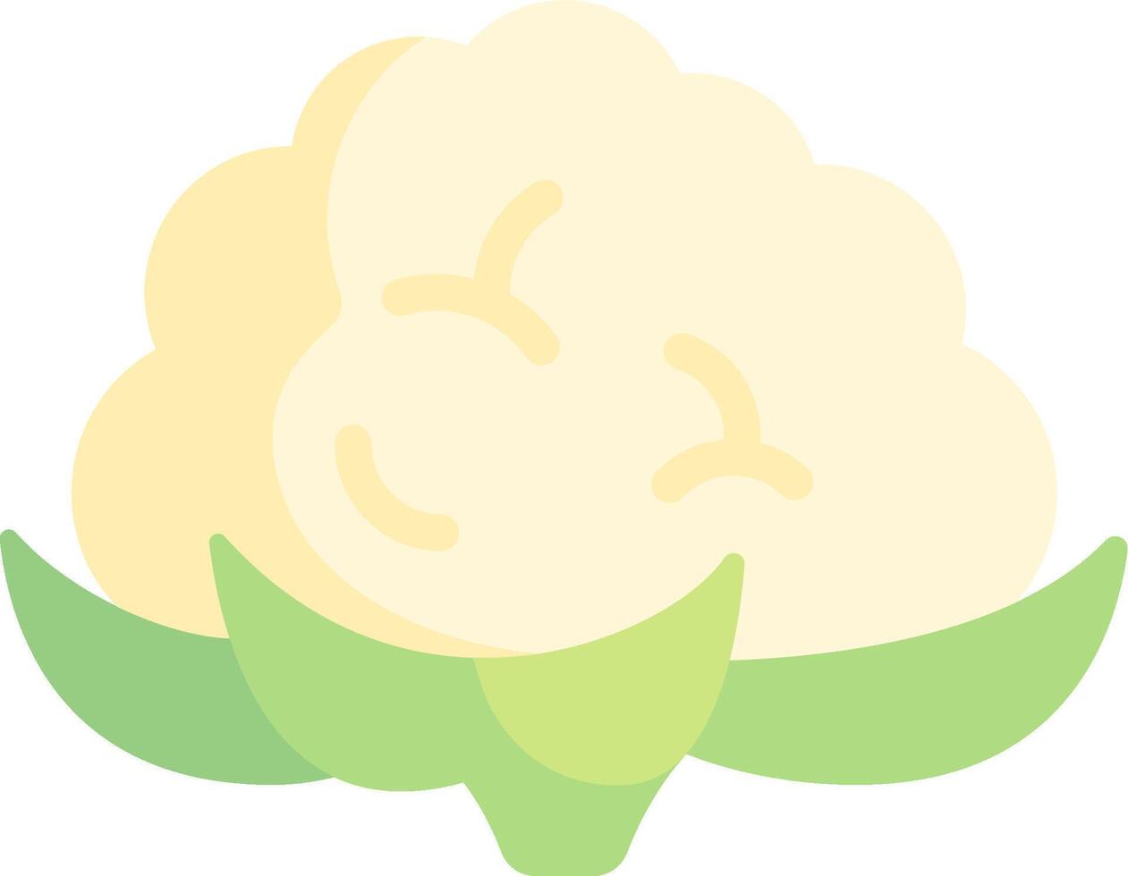 Cauliflower illustration design vector
