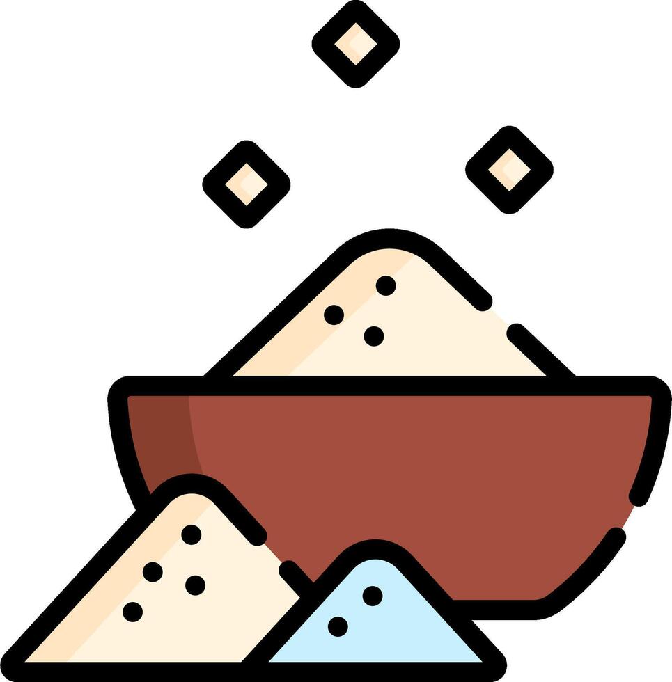 Salt icon illustration vector