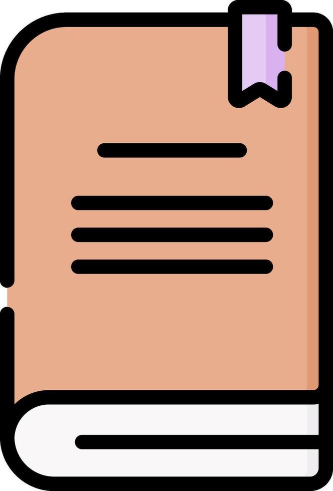 Book illustration design vector