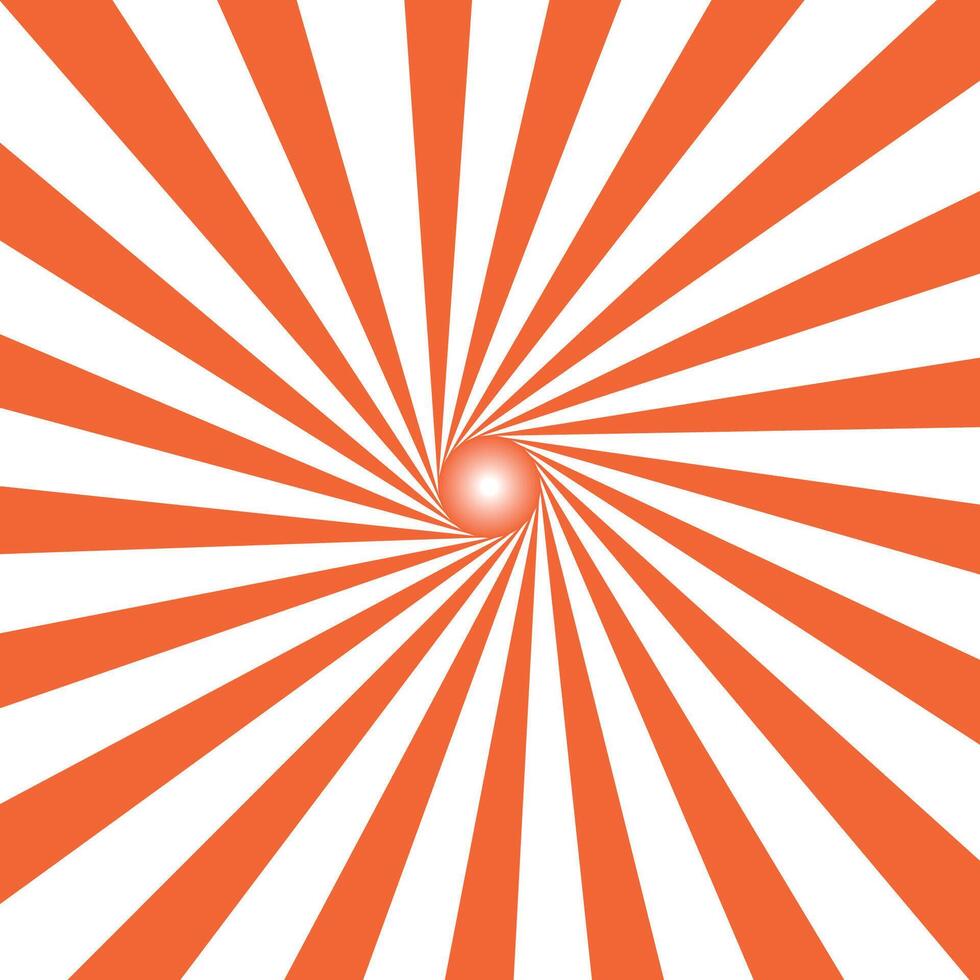Clean and Modern Spiral Sunburst Background Design vector