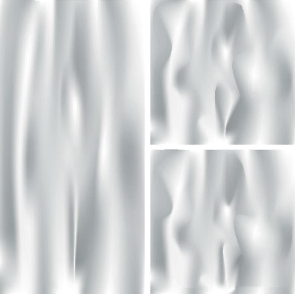 Modern and Clean Silver soft silk wave texture background vector