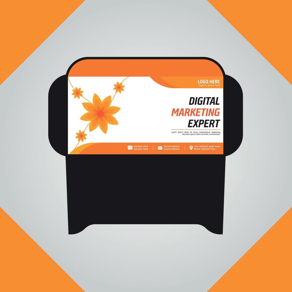 Professional and Customizable Envelope Templates vector
