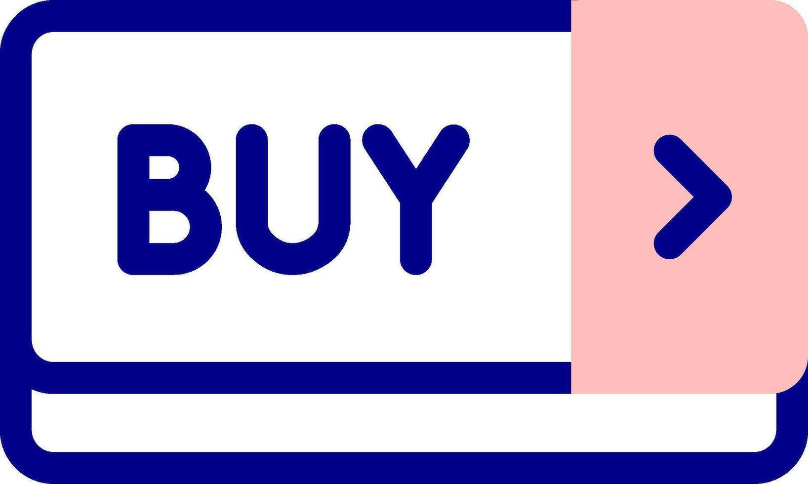 Buy button icon vector