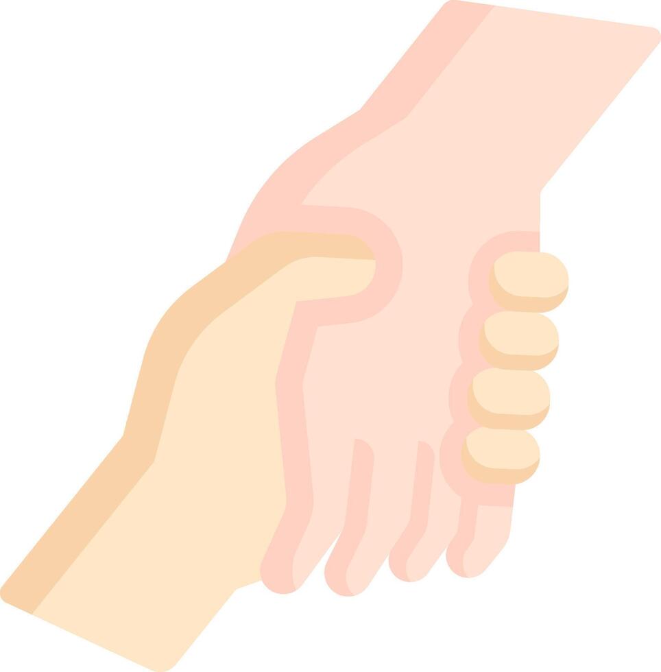 Handshake illustration design vector