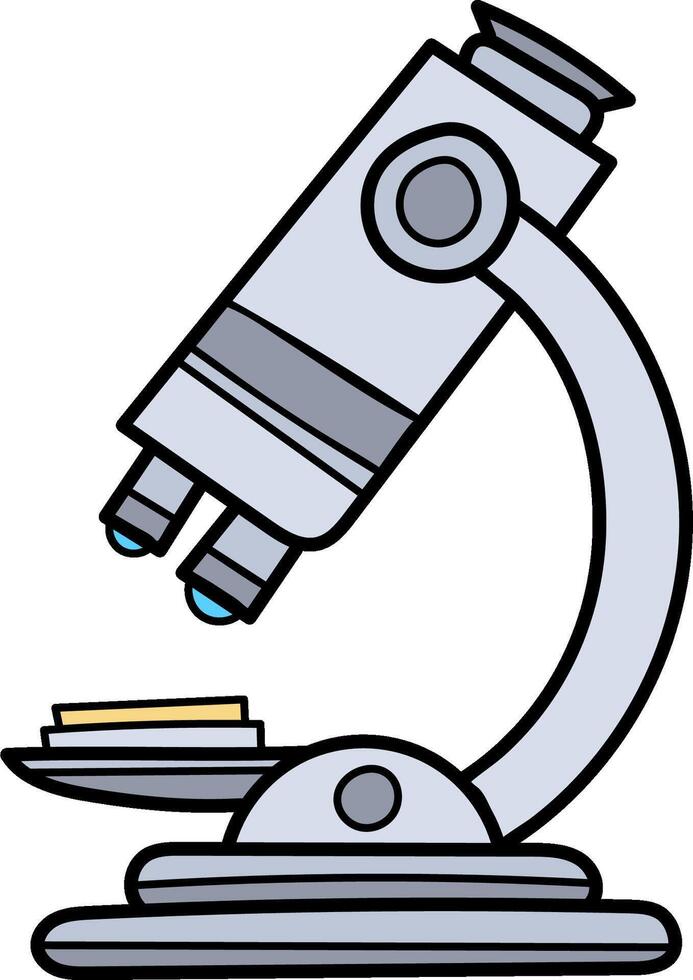 Microscope clipart free download vector