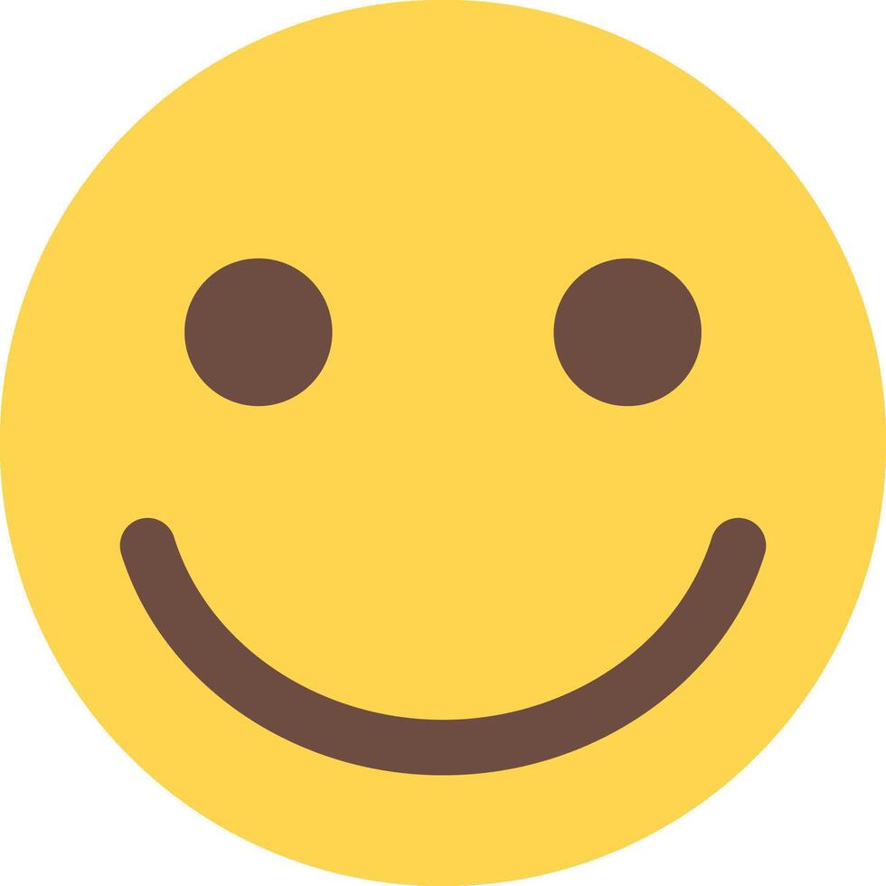 A smiley face with a brown and yellow background vector