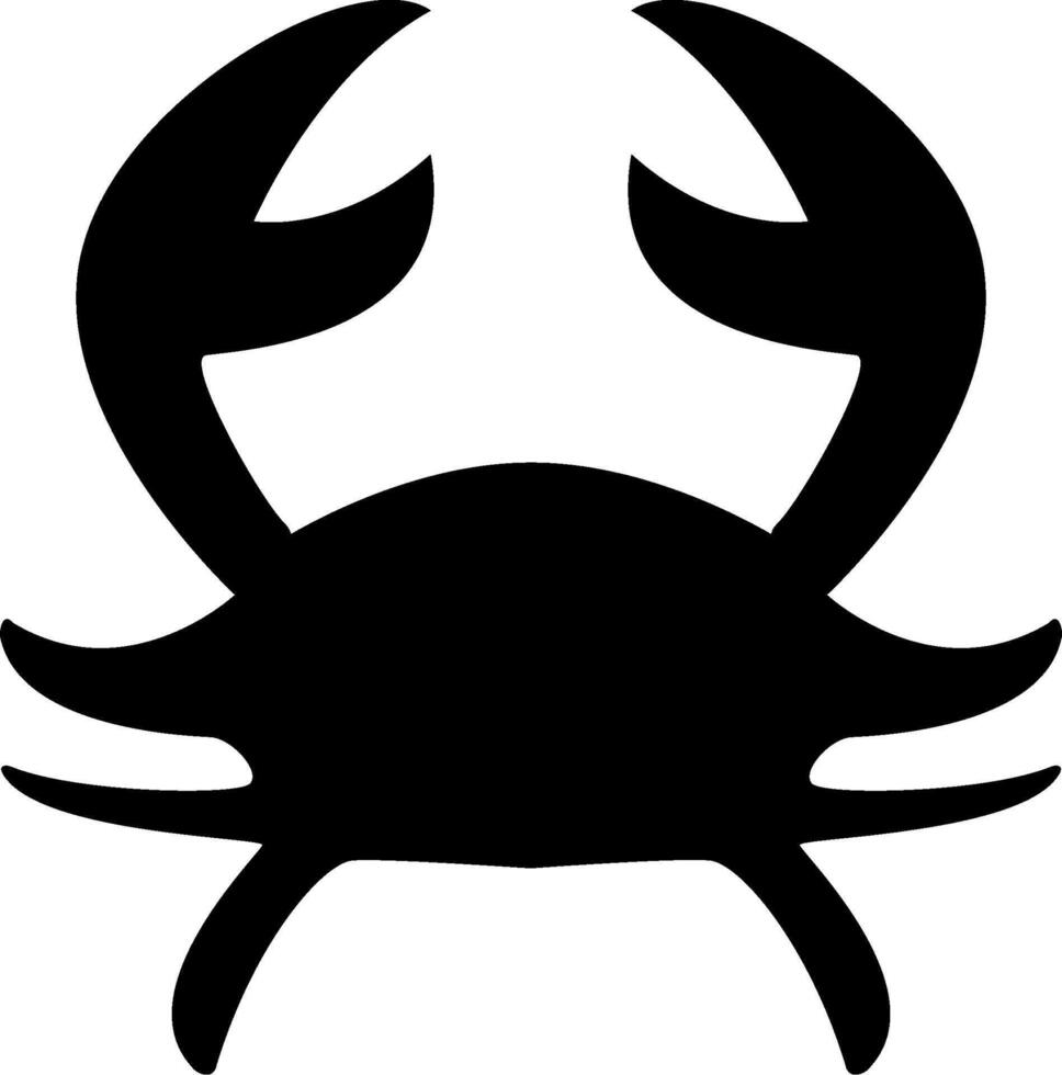 Crab illustration design vector