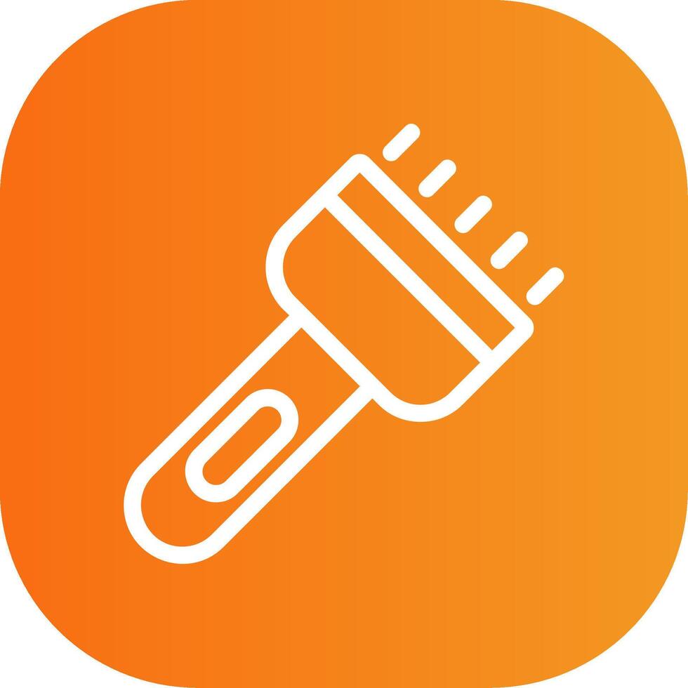 Flash Light Colorful Icon vector