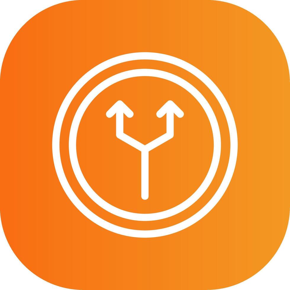 Junction Colorful Icon vector
