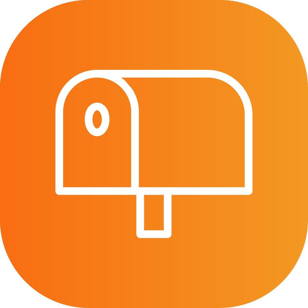 Mailbox Colorful Icon vector