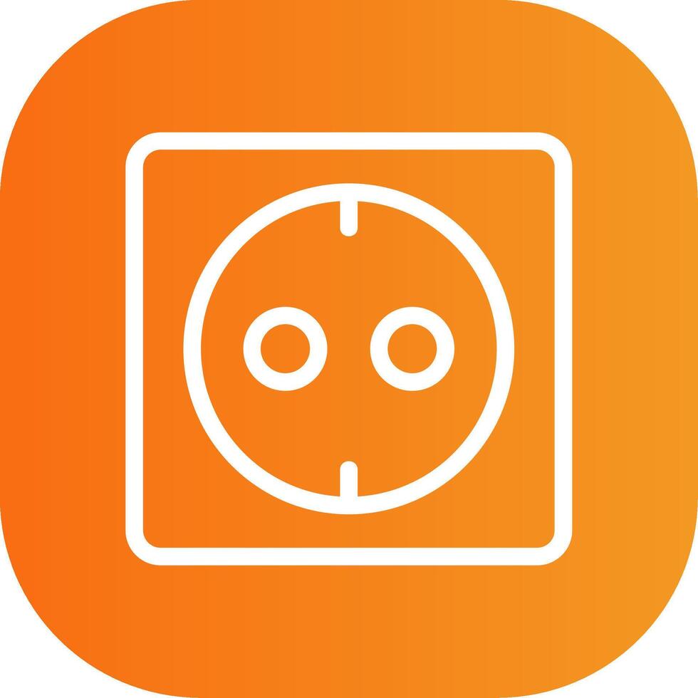 Socket Colorful Icon vector