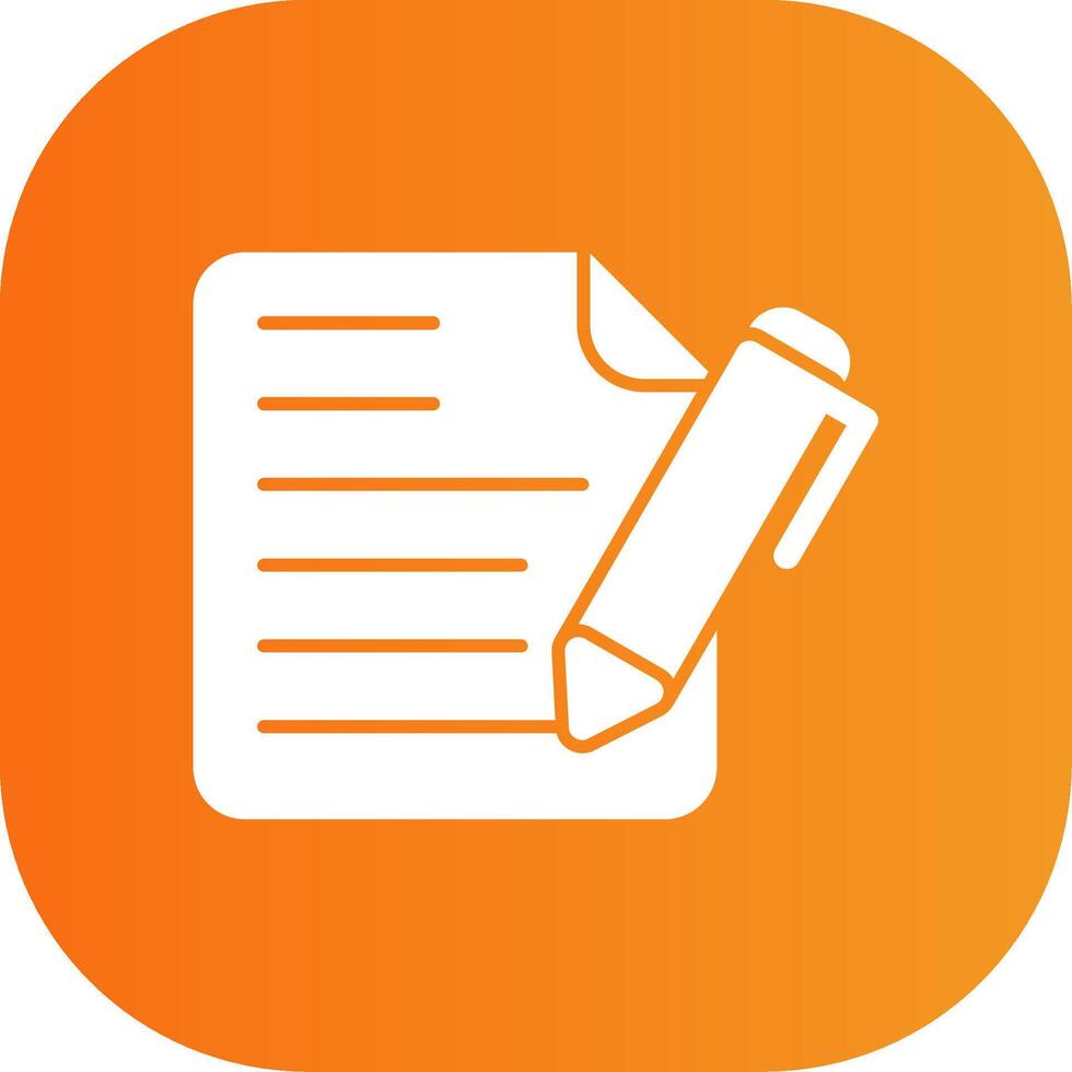 Contract Colorful Icon vector