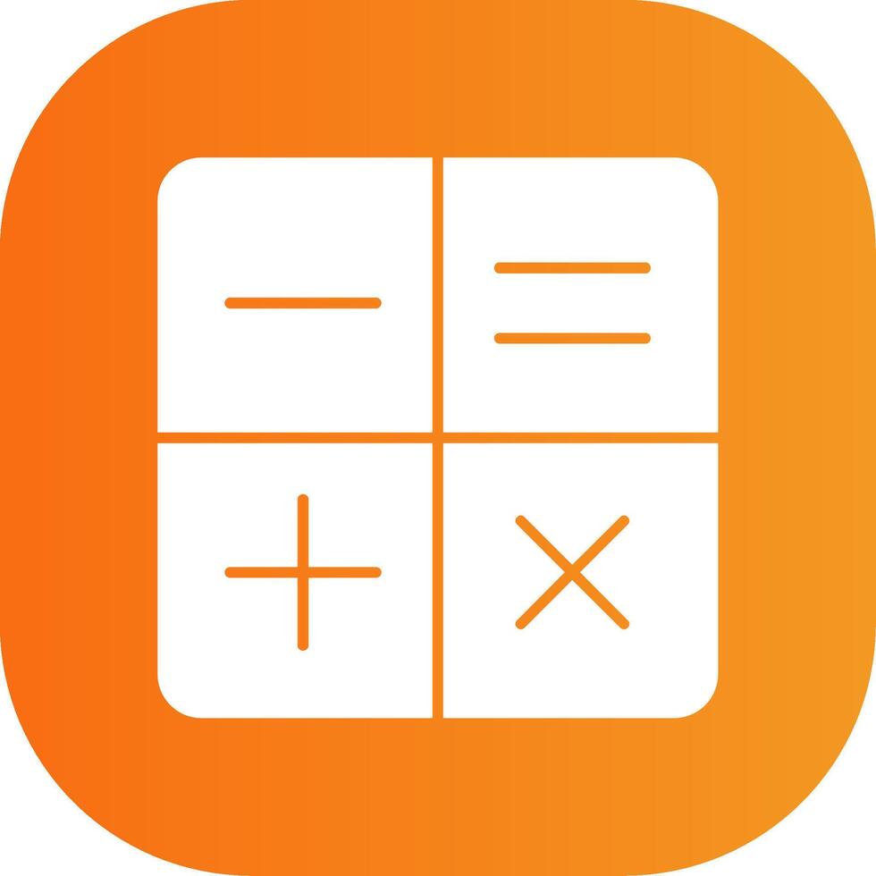 Calculator Colorful Icon vector