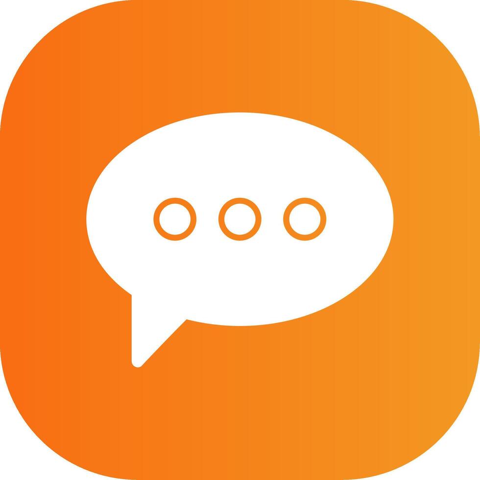 Chat Bubble Colorful Icon vector