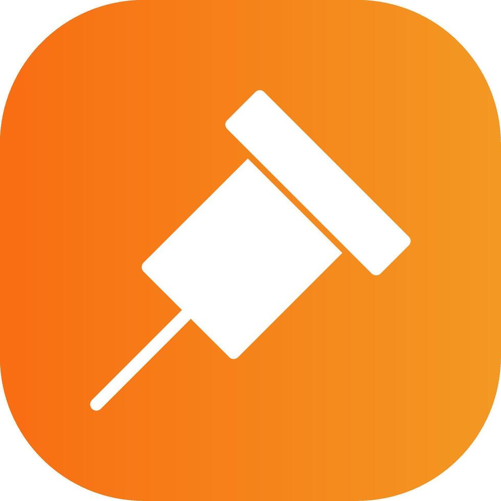 Push Pin Colorful Icon vector