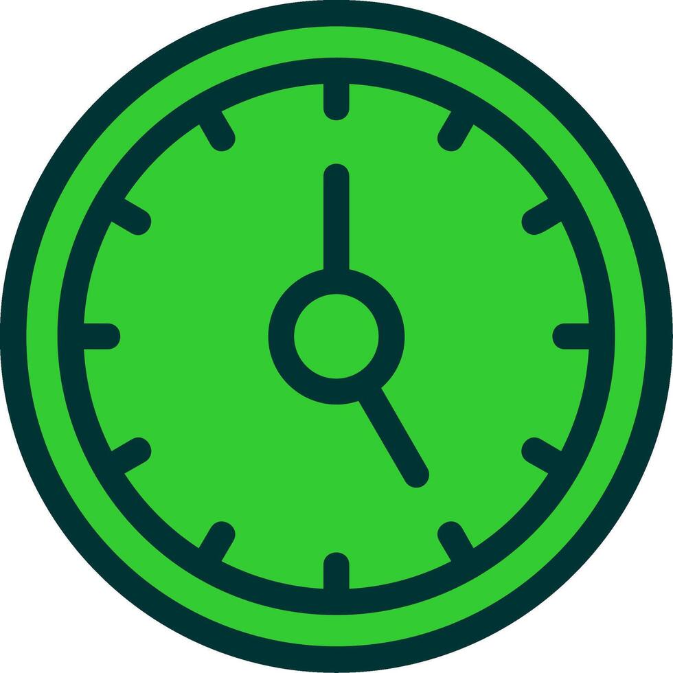 Clock Colorful Icon vector