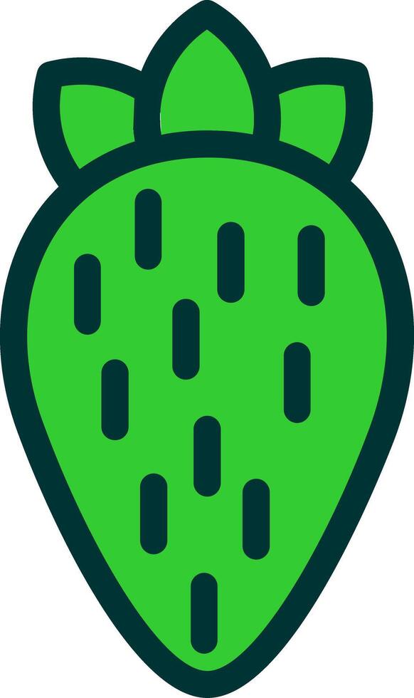 Strawberry Colorful Icon vector