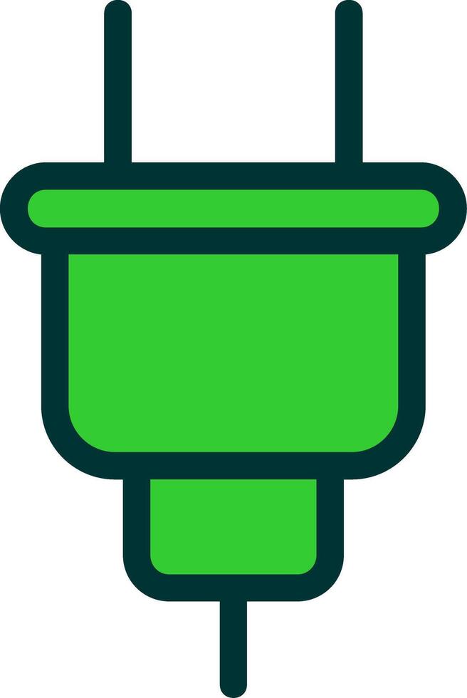 Plug Colorful Icon vector