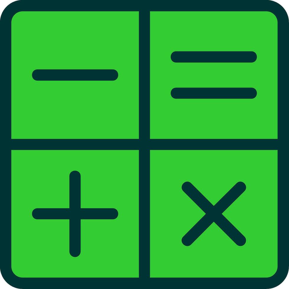Calculator Colorful Icon vector