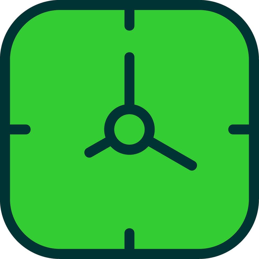 Clock Colorful Icon vector