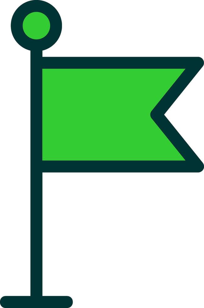 Flag Colorful Icon vector