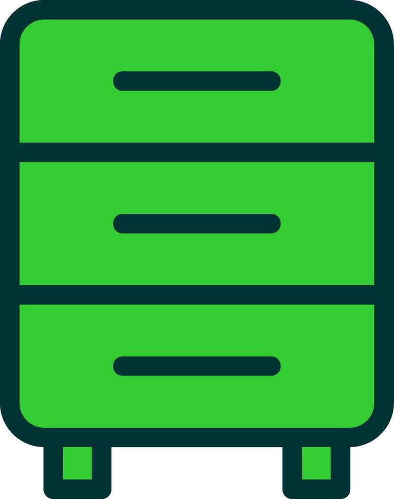 Cupboard Colorful Icon vector