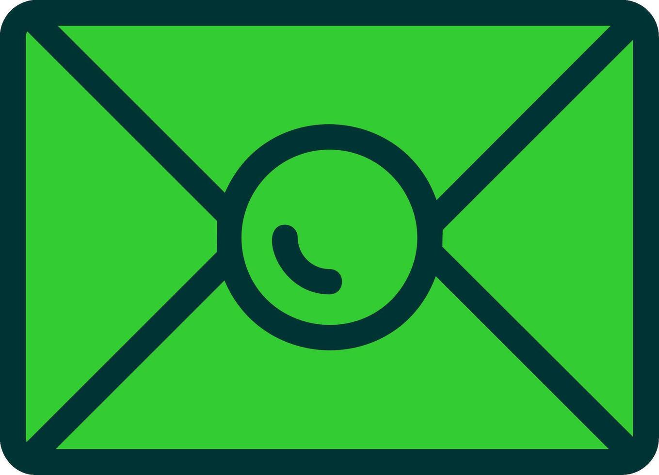 Envelope Colorful Icon vector