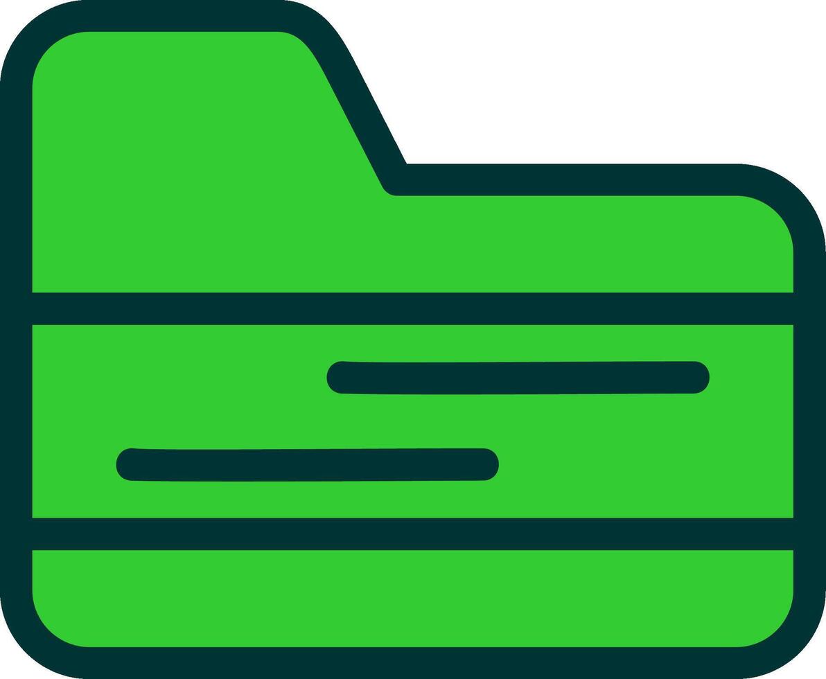Folder Colorful Icon vector