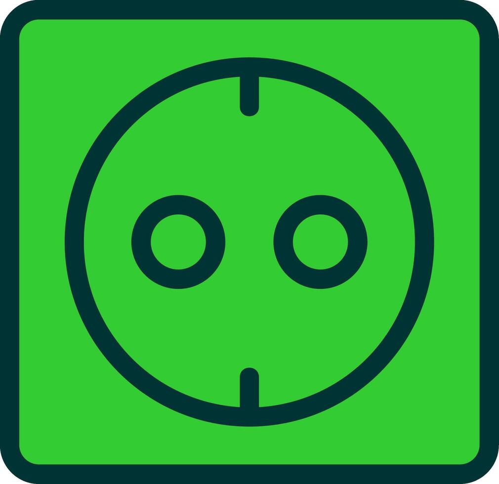 Socket Colorful Icon vector