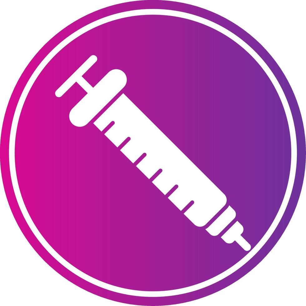 Injection Colorful Icon vector