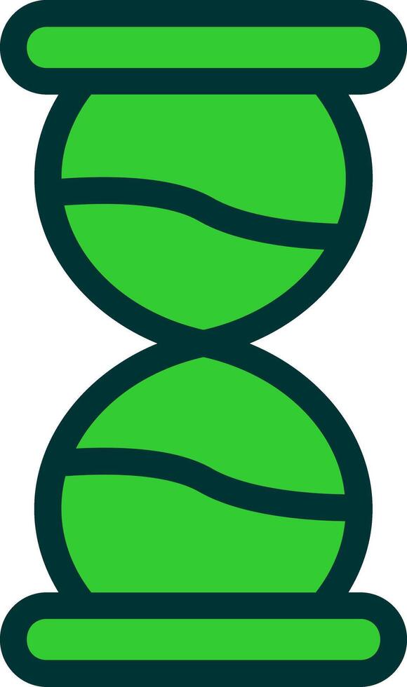 Hourglass Colorful Icon vector