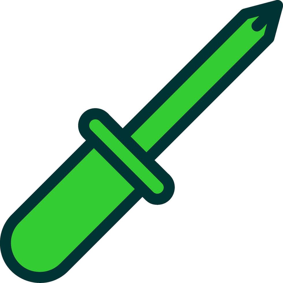 Screwdriver Colorful Icon vector