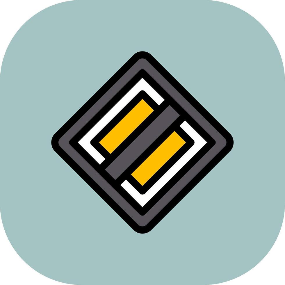 End Of The Priority Colorful Icon vector