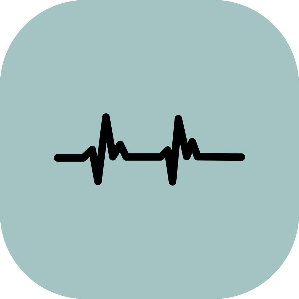 Heart Beat Colorful Icon vector