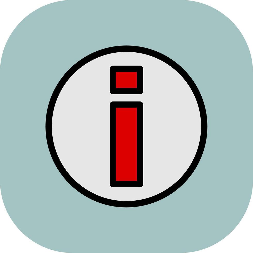 Information Colorful Icon vector