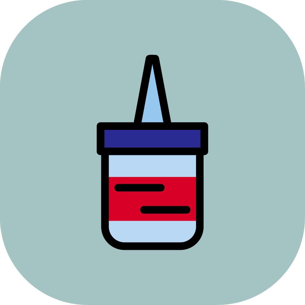 Glue Colorful Icon vector