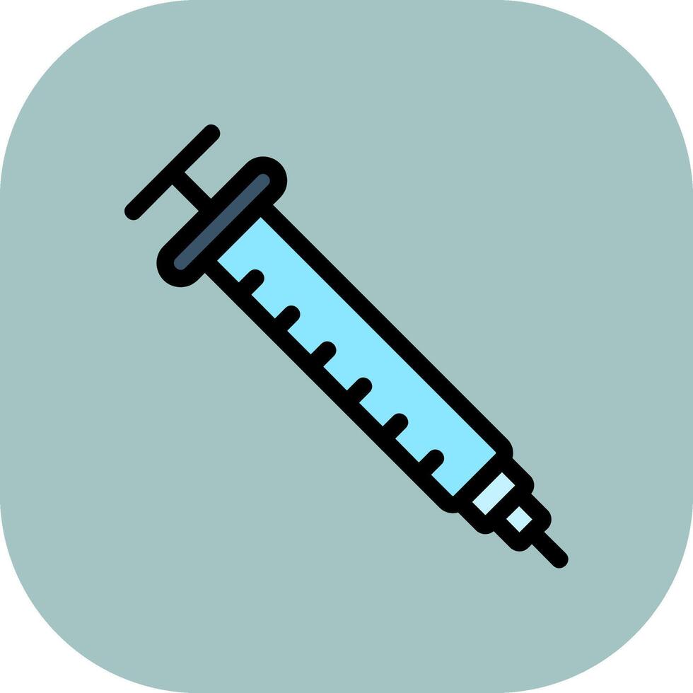 Injection Colorful Icon vector