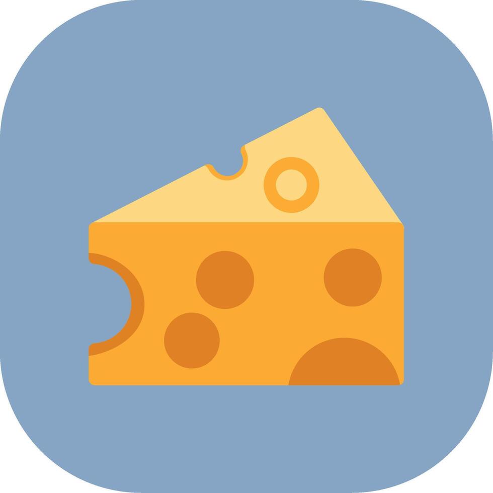 Cheez Colorful Icon vector