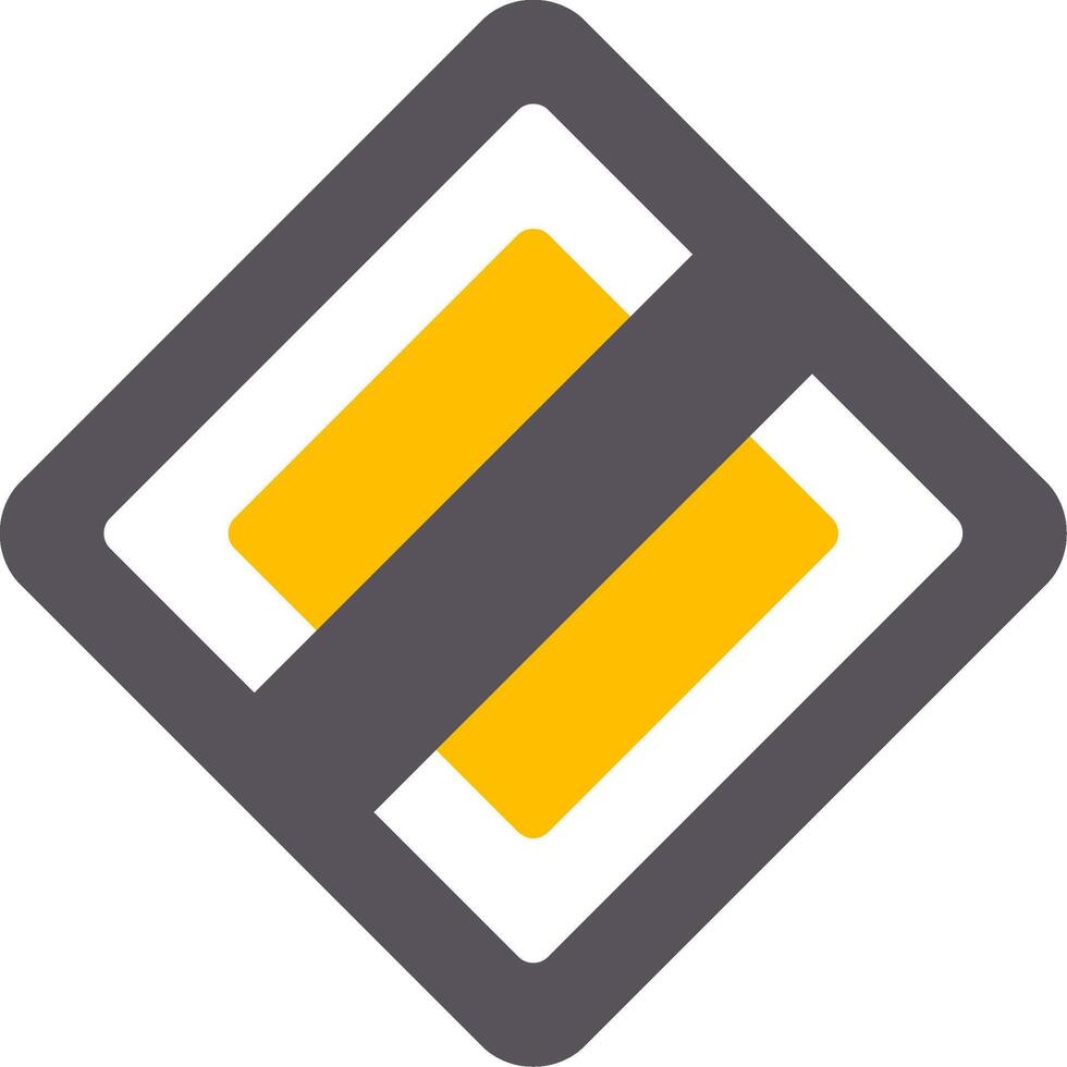 End Of The Priority Colorful Icon vector