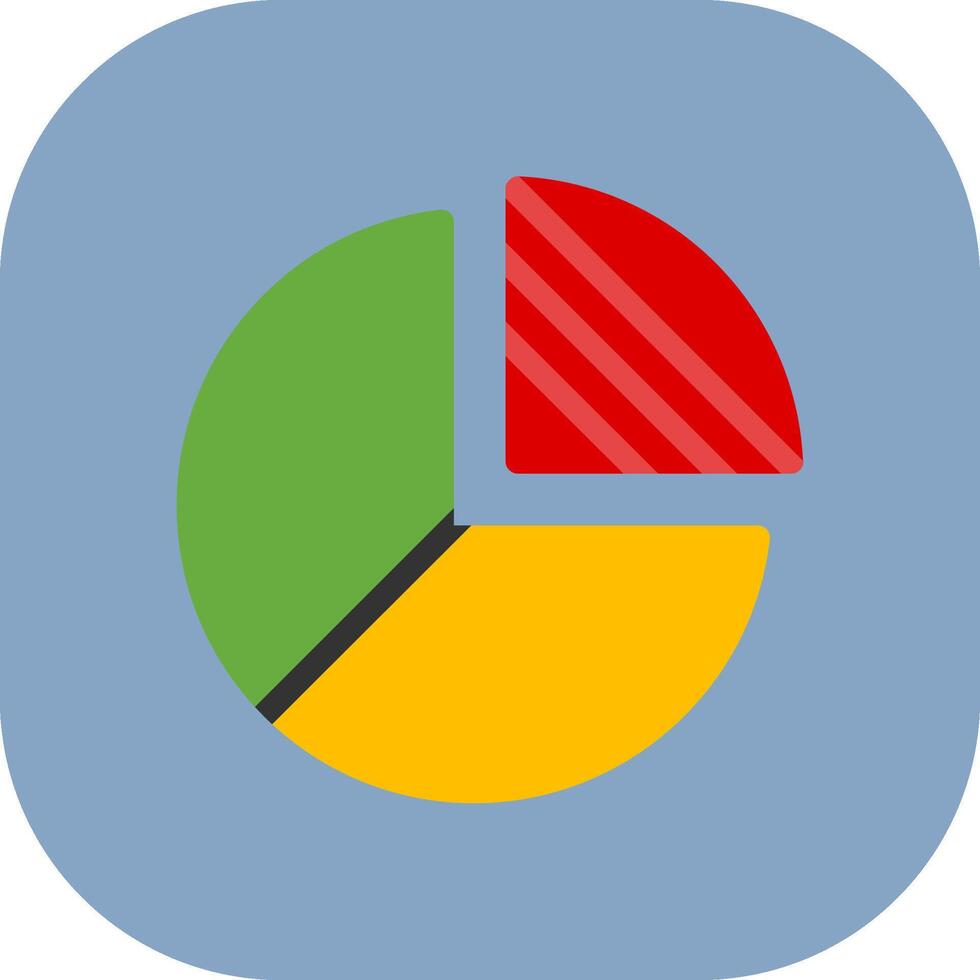 Graph Colorful Icon vector