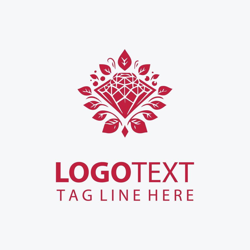 Diamond Love Logo vector