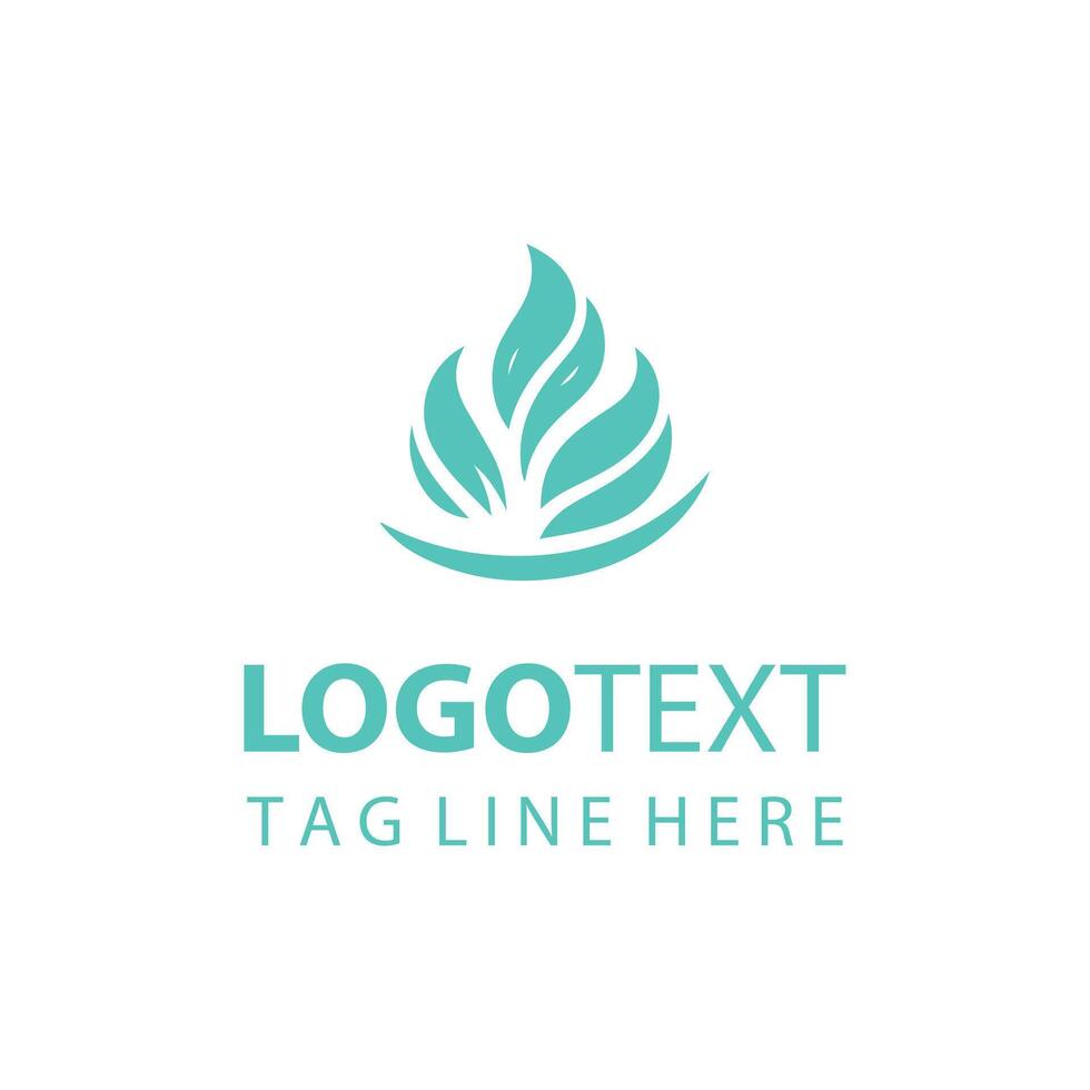 Glowing Sprout logo vector